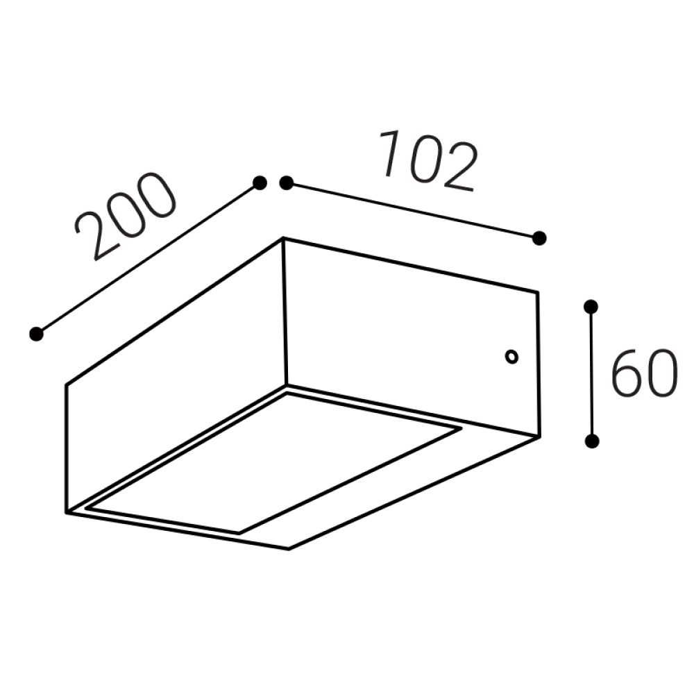 LED2 5238354 KVADER II vonkajšie nástenné svietidlo antracitové