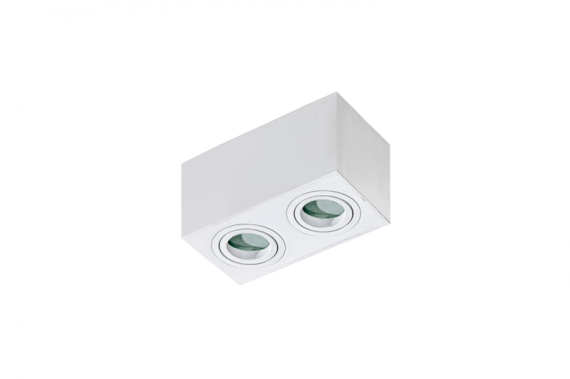 AZZARDO BRANT 2 SQUARE IP44 AZ2823 stropné bodové svietidlo