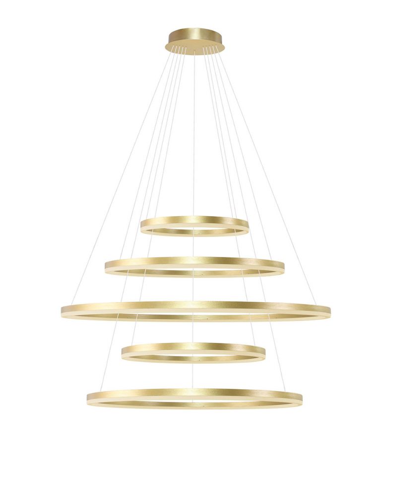AZZARDO HALO PENDANT 150+120+100+80+60 CCT AZ5352 závesné svietidlo s diaľkovým ovládačom