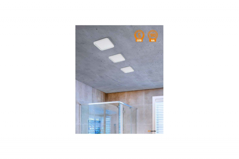 AZZARDO SLIM 15 SQUARE IP44 AZ2837 zápustné svietidlo