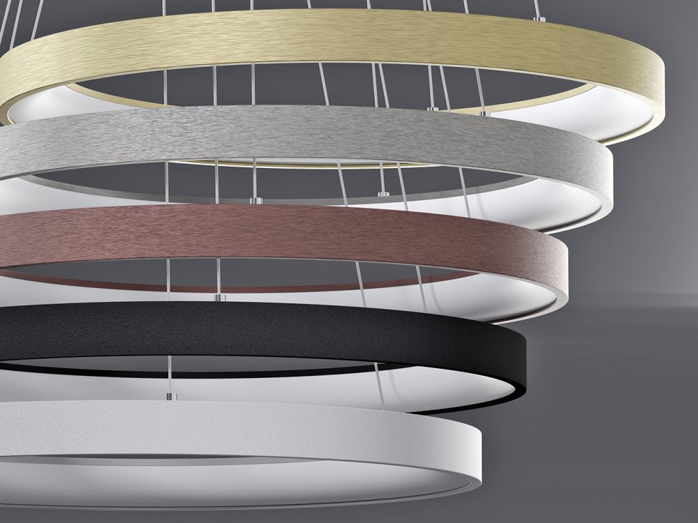 LED2 3271871DT BELLA SLIM 48 PZ závesné svietidlo biele stmievateľné