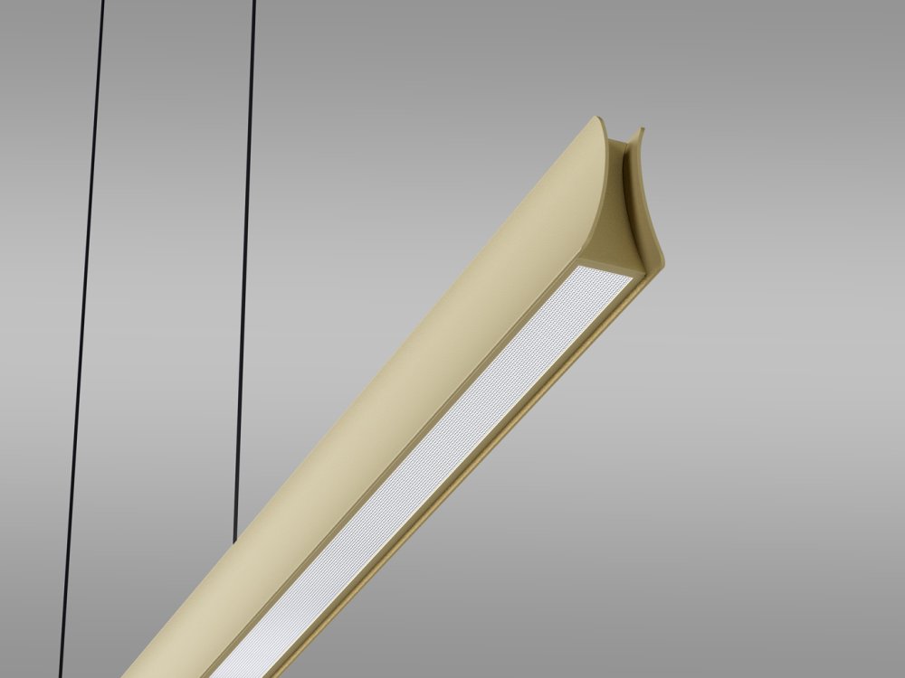 LED2 3580177DT HELA II P/N-Z závesné svietidlo zlaté stmievateľné