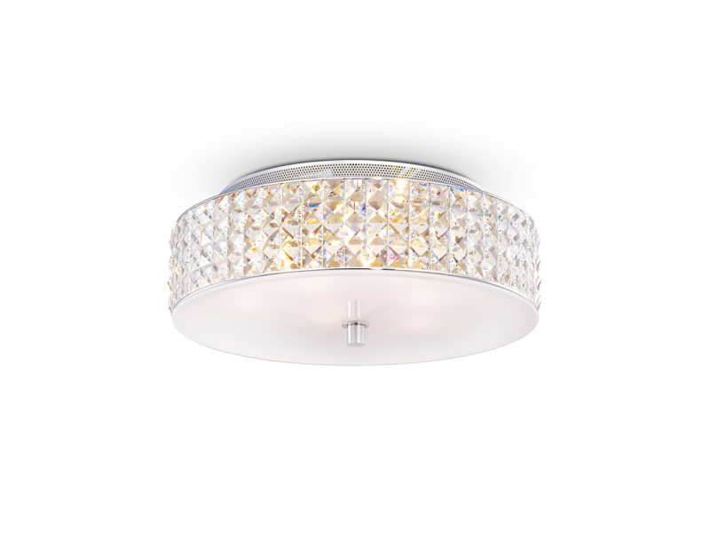 IDEAL LUX 000657 ROMA PL6 stropné svietidlo chrómové