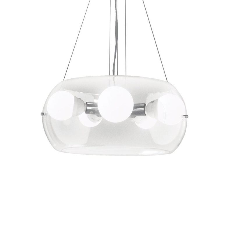 IDEAL LUX 016863 AUDI-10 SP5 závesné svietidlo priesvitné