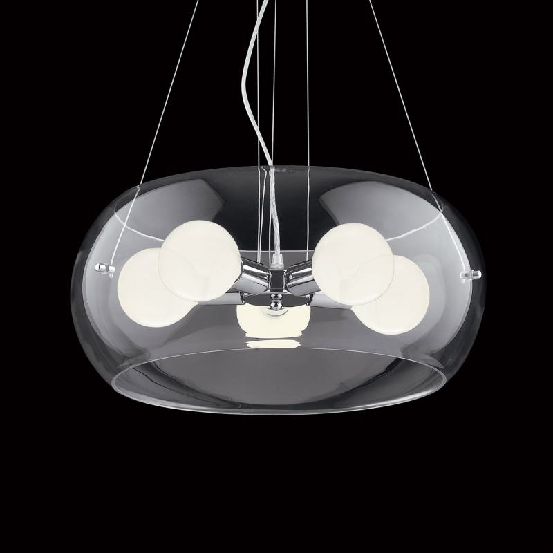IDEAL LUX 016863 AUDI-10 SP5 závesné svietidlo priesvitné
