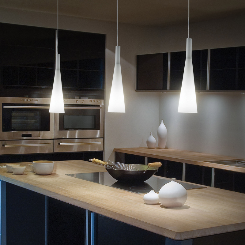 IDEAL LUX 026787 MILK SP1 závesné svietidlo biele