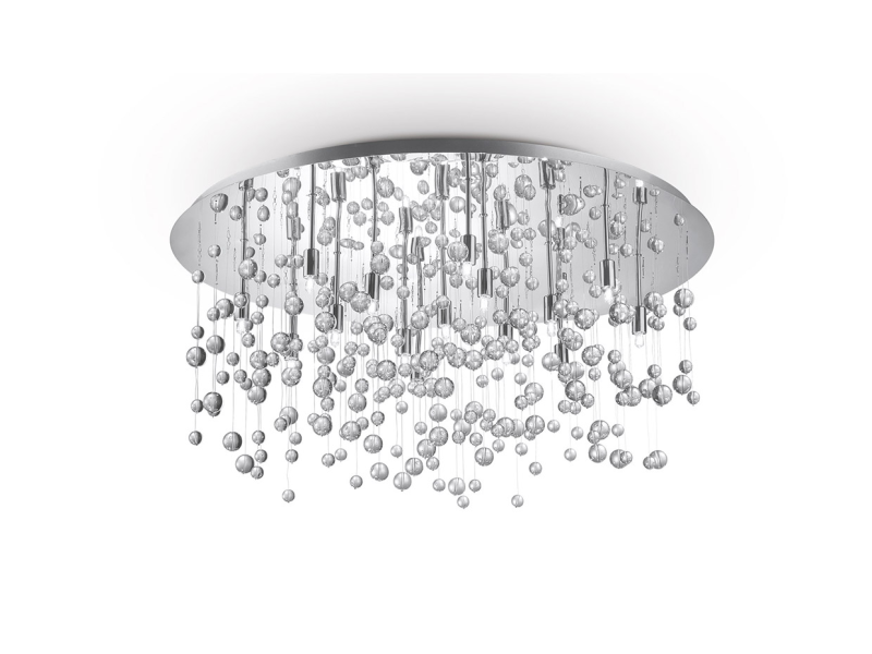 IDEAL LUX 030784 NEVE PL15 stropné svietidlo chrómové