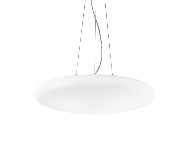 IDEAL LUX 031996 SMARTIES SP5 D60 závesné svietidlo biele