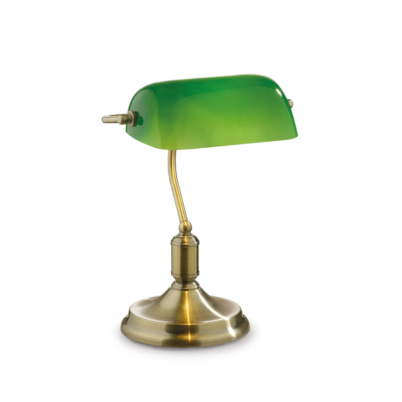 IDEAL LUX 045030 LAWYER TL1 stolová lampa bronzová