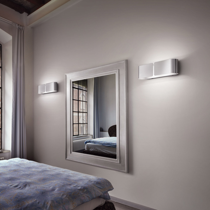 IDEAL LUX 049229 CLIP AP2 MINI nástenné svietidlo chrómové