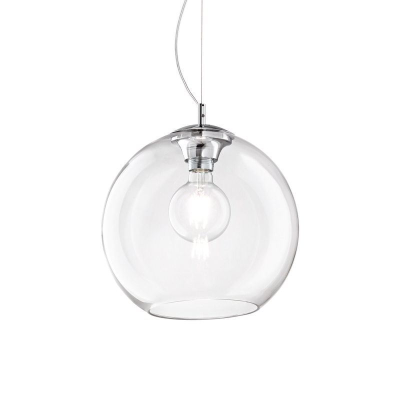 IDEAL LUX 052816 NEMO SP1 D40 závesné svietidlo priesvitné