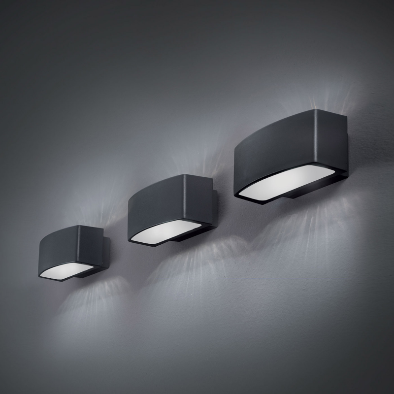 IDEAL LUX 061580 ANDROMEDA AP1 vonkajšie svietidlo antracitové