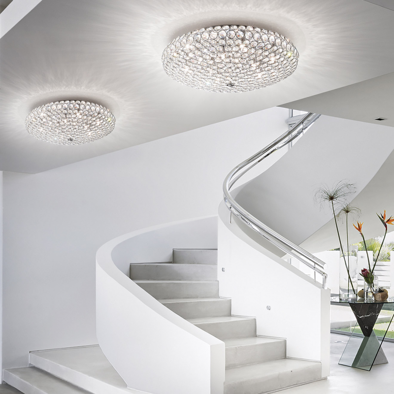 IDEAL LUX 073187 KING PL5 stropné svietidlo zlaté