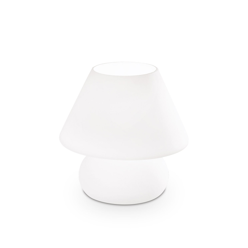 IDEAL LUX 074702 PRATO TL1 BIG stolová lampa biela