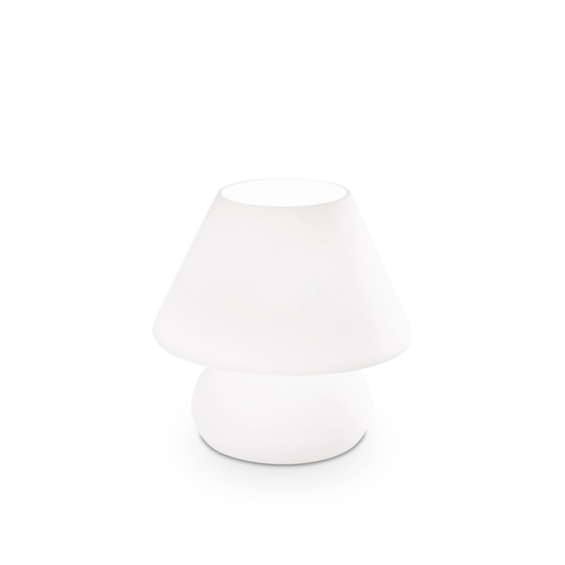 IDEAL LUX 074726 PRATO TL1 SMALL stolová lampa biela
