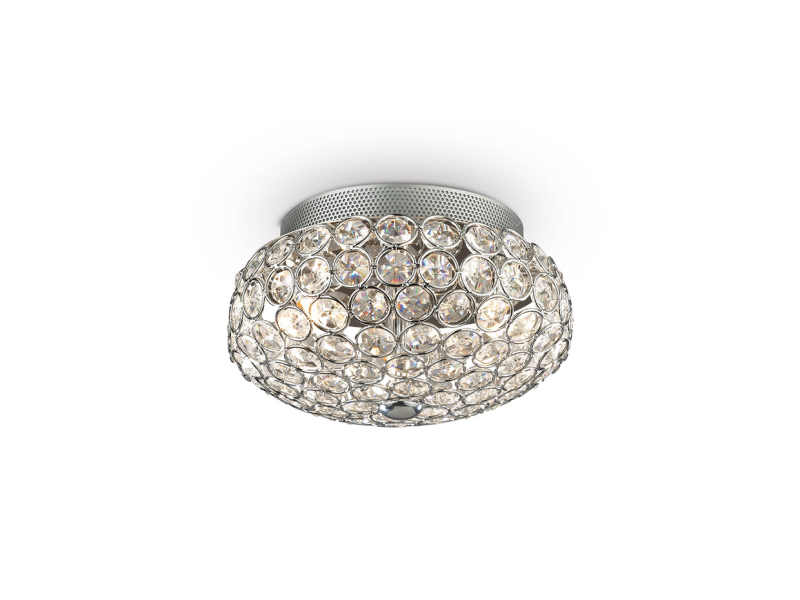IDEAL LUX 075389 KING PL3 stropné svietidlo chrómové