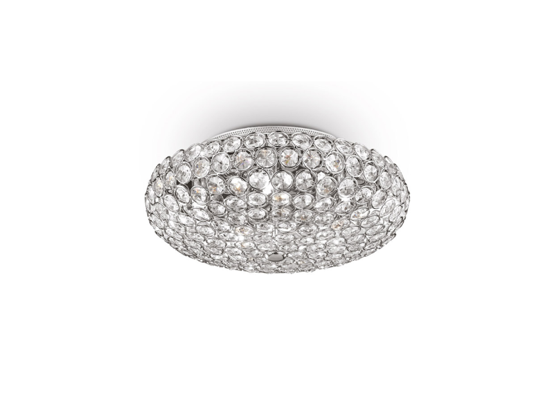 IDEAL LUX 075419 KING PL5 stropné svietidlo chrómové