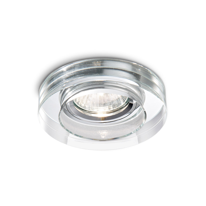 IDEAL LUX 083254 BLUES FI ROUND zápustné svietidlo priesvitné