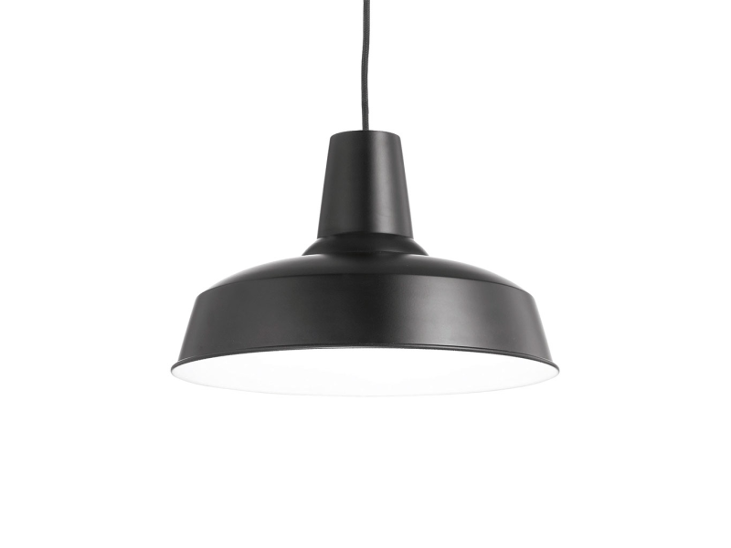 IDEAL LUX 093659 MOBY SP1 závesné svietidlo čierne