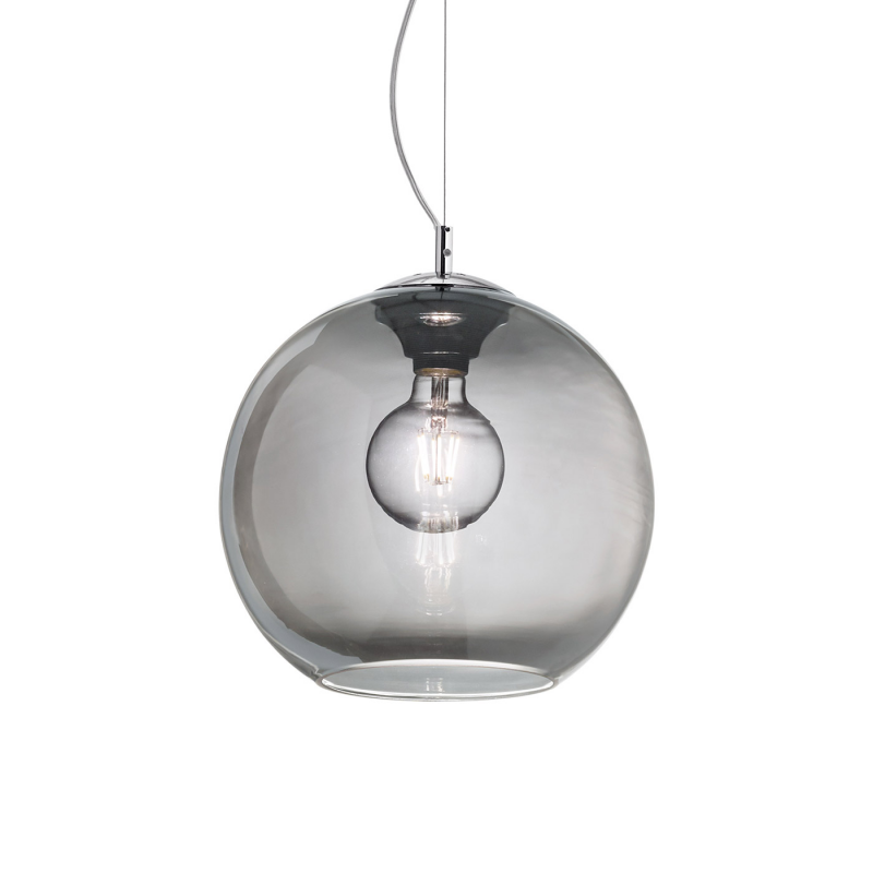 IDEAL LUX 094229 NEMO SP1 D40 závesné svietidlo dymové