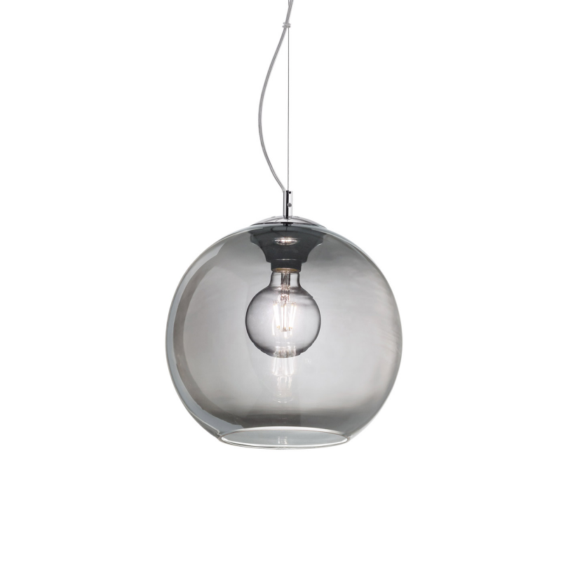 IDEAL LUX 094236 NEMO SP1 D30 závesné svietidlo dymové