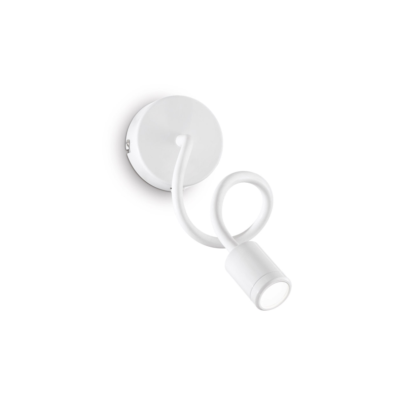 IDEAL LUX 097183 FOCUS-1 AP 3000K nástenné svietidlo biele