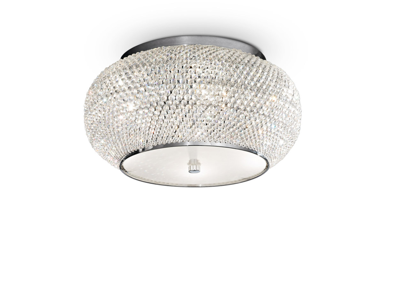 IDEAL LUX 100784 PASHA PL6 stropné svietidlo chrómové