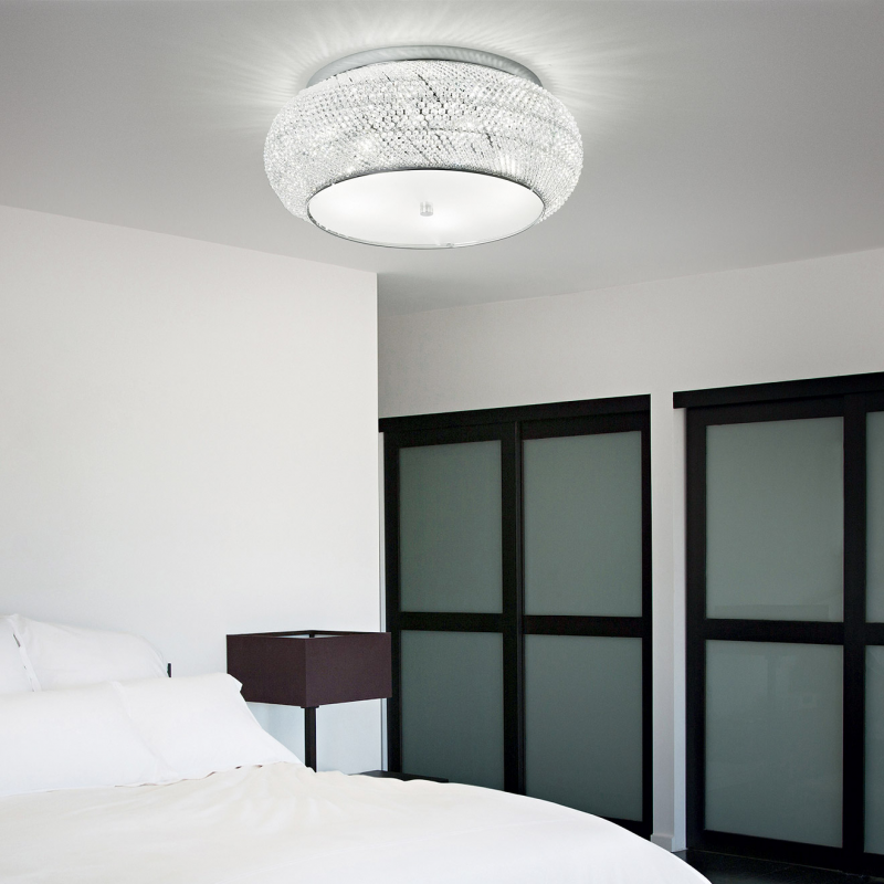 IDEAL LUX 100784 PASHA PL6 stropné svietidlo chrómové