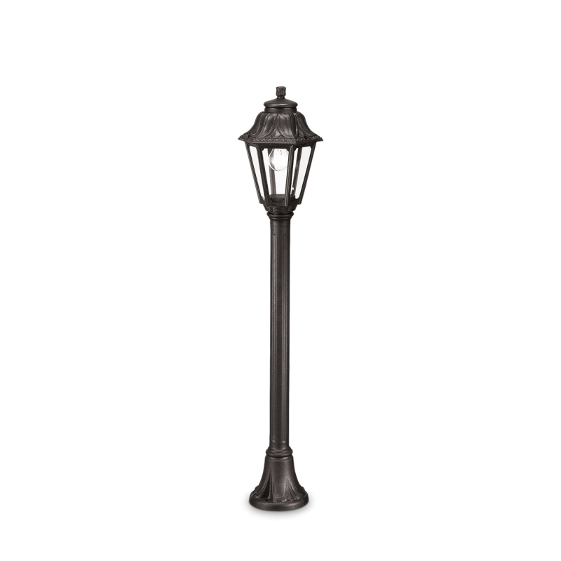 IDEAL LUX 101514 ANNA PT1 vonkajšie svietidlo čierne