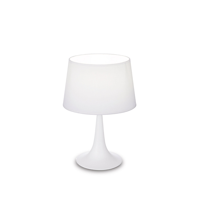 IDEAL LUX 110530 LONDON TL1 SMALL stolová lampa biela
