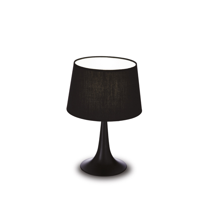 IDEAL LUX 110554 LONDON TL1 SMALL stolová lampa čierna