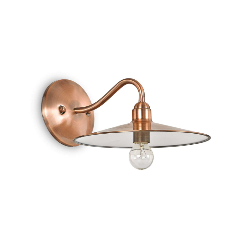 IDEAL LUX 112695 CANTINA AP1 nástenné svietidlo medené
