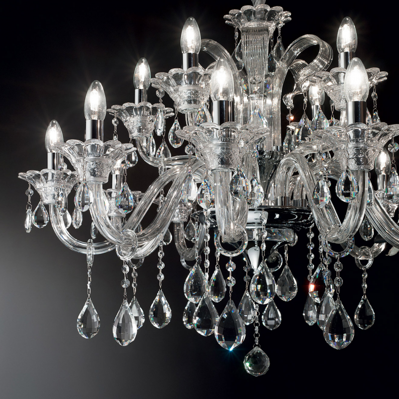 IDEAL LUX 114170 COLOSSAL SP15 závesné svietidlo priesvitné