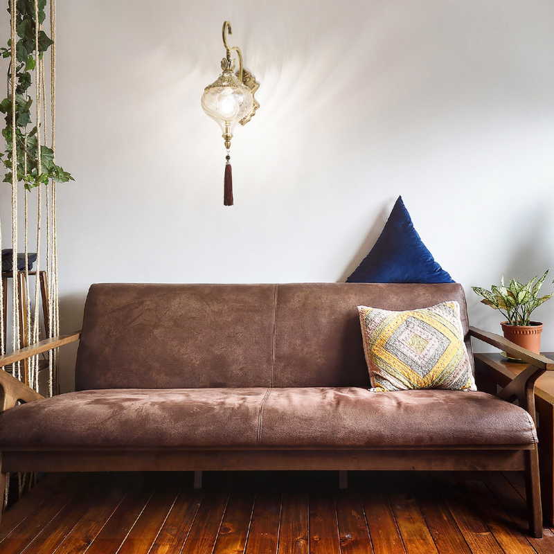 IDEAL LUX 115962 HAREM AP1 nástenné svietidlo bronzové