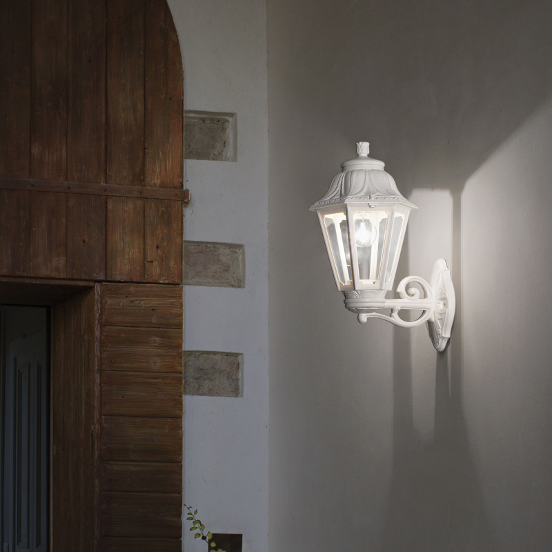 IDEAL LUX 120423 ANNA AP1 BIG vonkajšie svietidlo biele