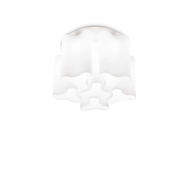 IDEAL LUX 125503 COMPO PL6 stropné svietidlo biele