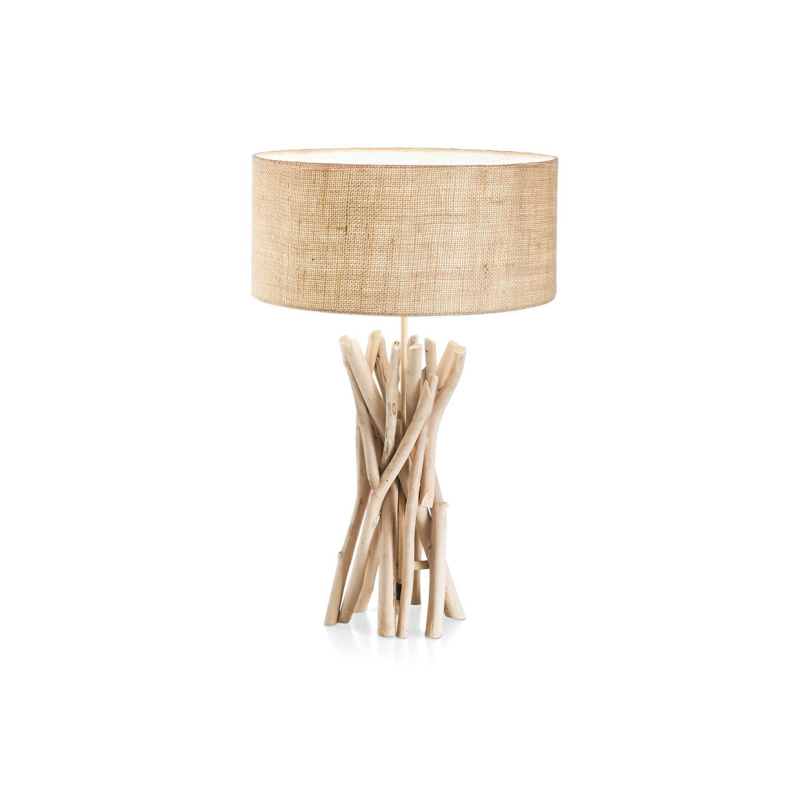 IDEAL LUX 129570 DRIFTWOOD TL1 stolová lampa béžová