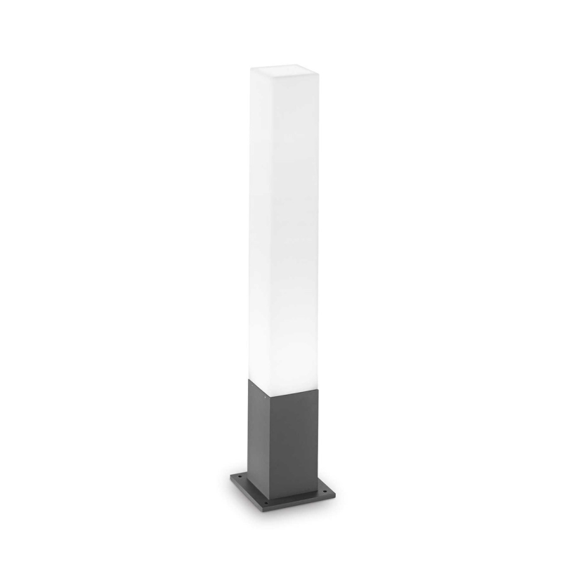 IDEAL LUX 135762 EDO OUTDOOR PT1 SQUARE vonkajšie svietidlo antracitové
