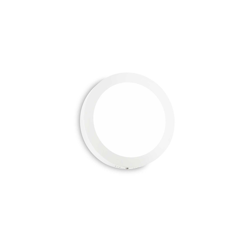 IDEAL LUX 138596 UNIVERSAL PL D17 ROUND 3000K nástenné svietidlo biele