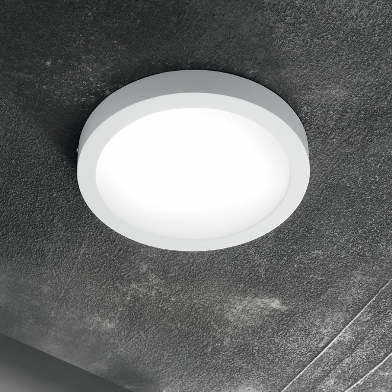 IDEAL LUX 138619 UNIVERSAL PL D30 ROUND 3000K nástenné svietidlo biele