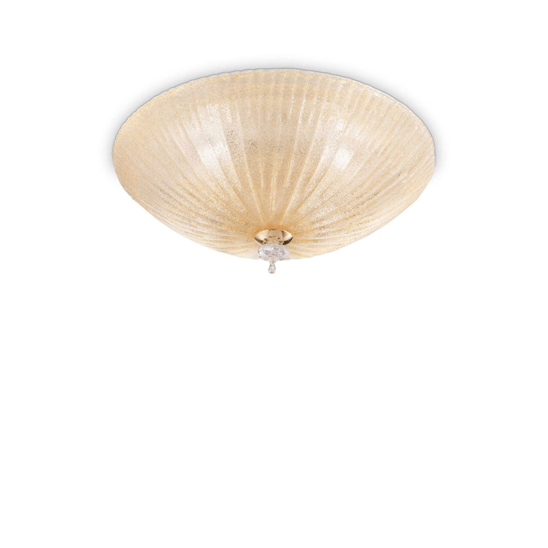 IDEAL LUX 140179 SHELL PL3 stropné svietidlo béžové