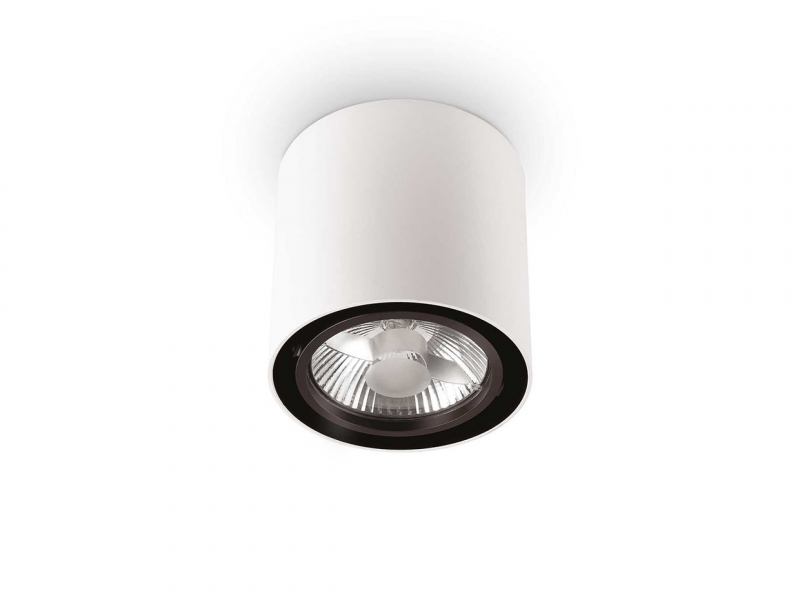 IDEAL LUX 140872 MOOD PL1 D15 ROUND stropné bodové svietidlo biele