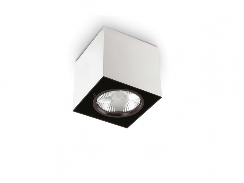 IDEAL LUX 140902 MOOD PL1 D09 SQUARE stropné bodové svietidlo biele