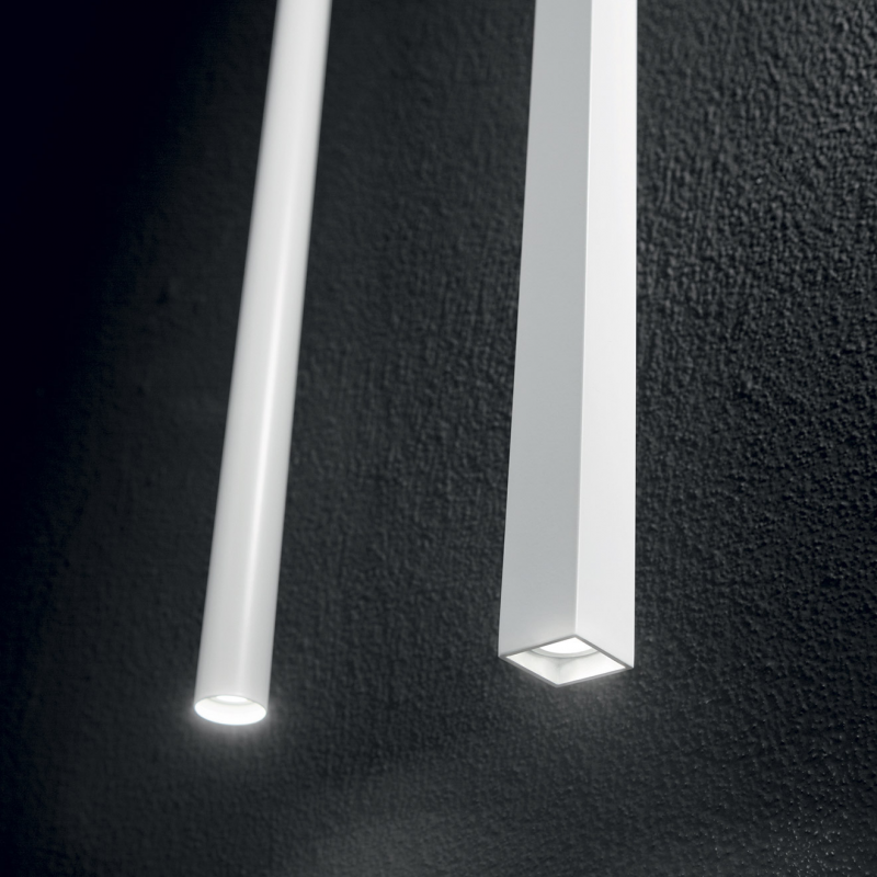 IDEAL LUX 142906 ULTRATHIN SP D100 ROUND 3000K závesné svietidlo biele