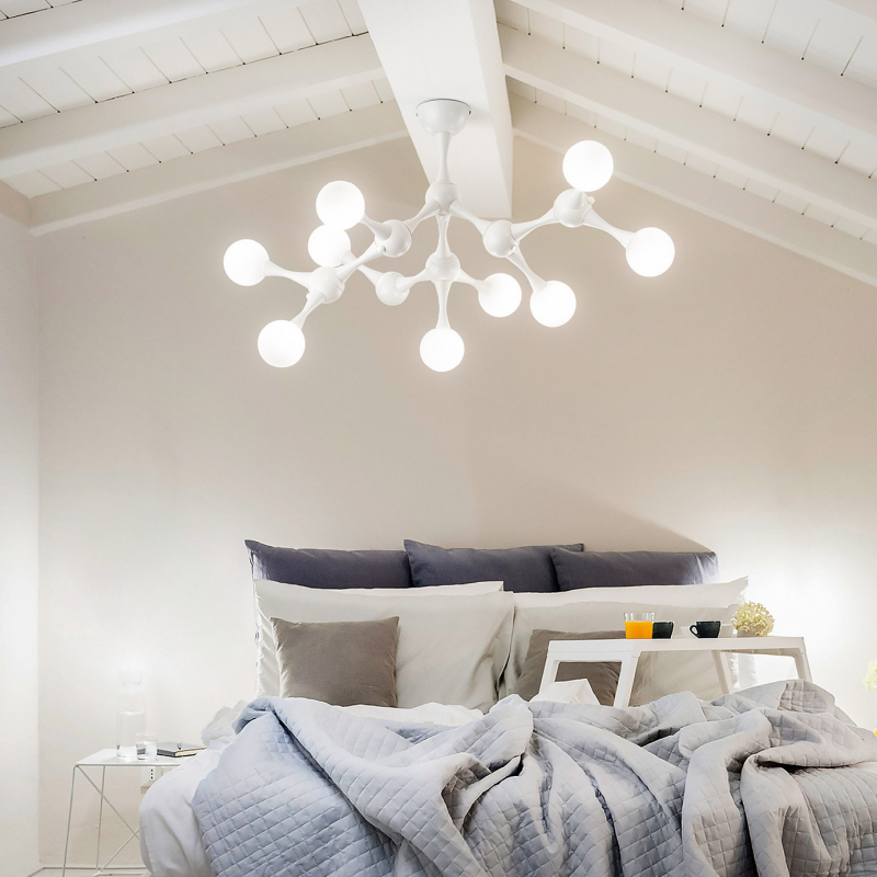 IDEAL LUX 149622 NODINO PL9 stropné svietidlo biele