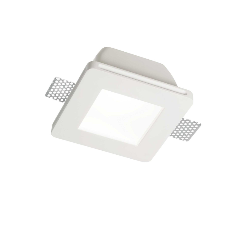 IDEAL LUX 150116 SAMBA FI SQUARE D77 zápustné svietidlo biele