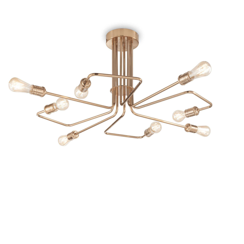 IDEAL LUX 160313 TRIUMPH PL8 stropné svietidlo bronzové