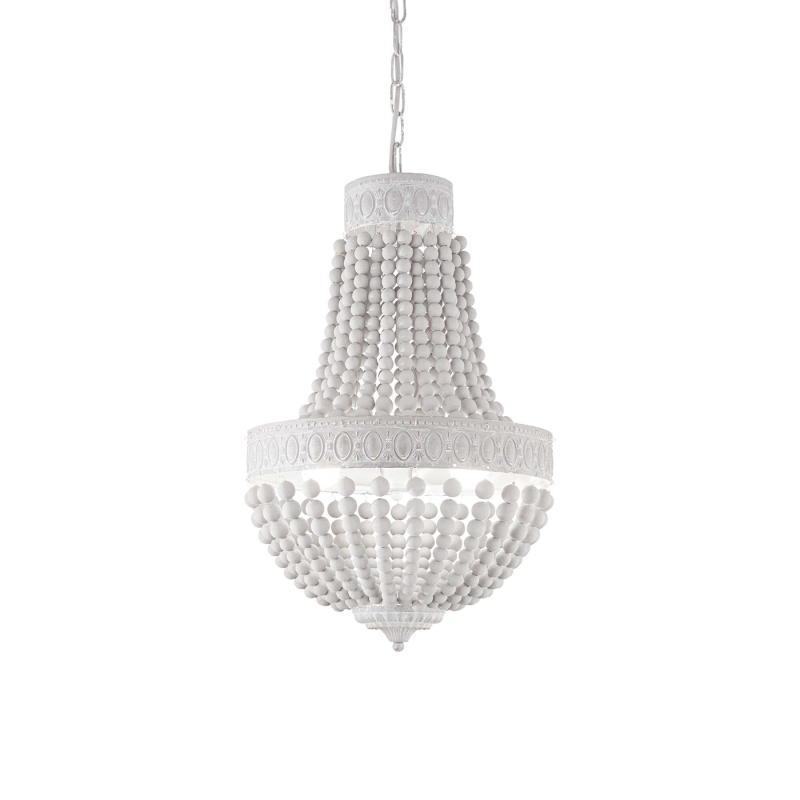 IDEAL LUX 162751 MONET SP6 závesné svietidlo biele