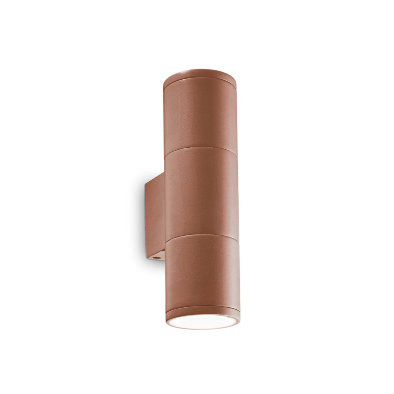 IDEAL LUX 163635 GUN AP2 SMALL vonkajšie svietidlo hnedé