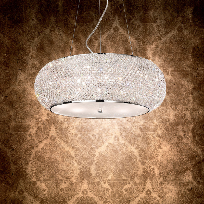 IDEAL LUX 164977 PASHA SP14 závesné svietidlo priesvitné